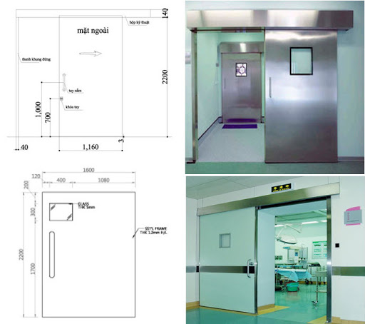 Tại sao cần sử dụng cửa tự động trong bệnh viện