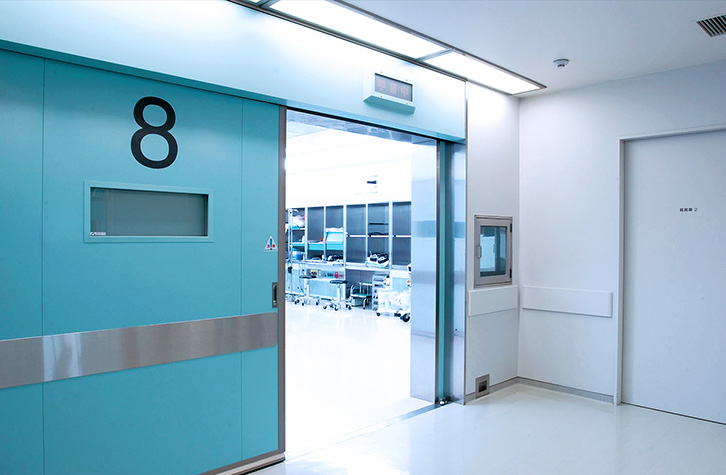 Cửa tự động kho lạnh bệnh viện